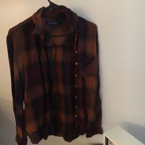 orange flannel